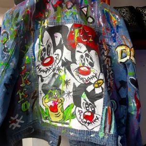 Custom design hand painted jackets
